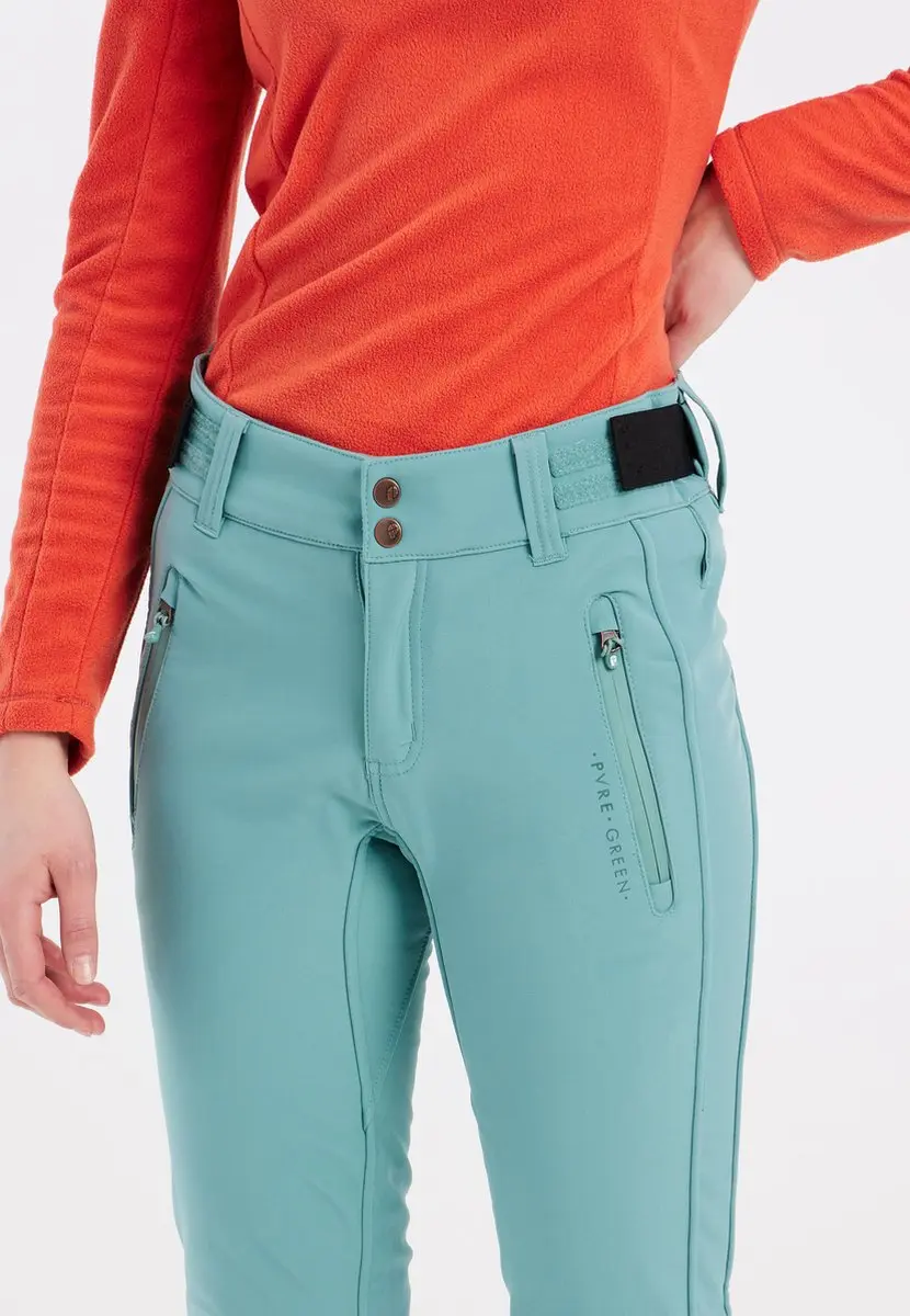 Protest PRTATLAS Skibroek Dames XS - Crocodile Green
