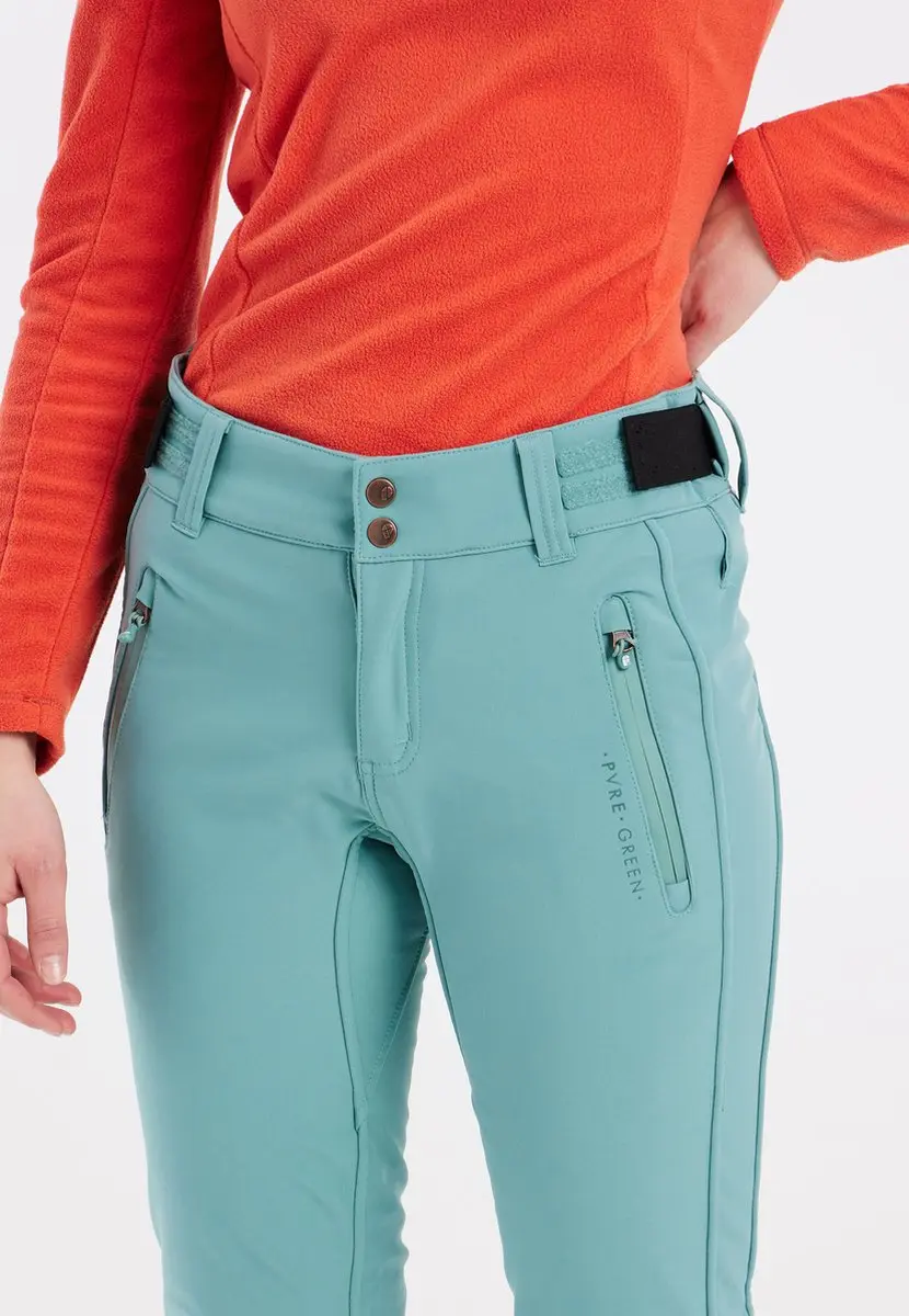 Protest PRTATLAS Skibroek Dames XS - Crocodile Green
