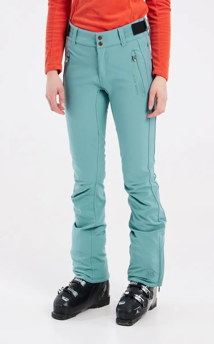 Protest PRTATLAS Skibroek Dames XS - Crocodile Green