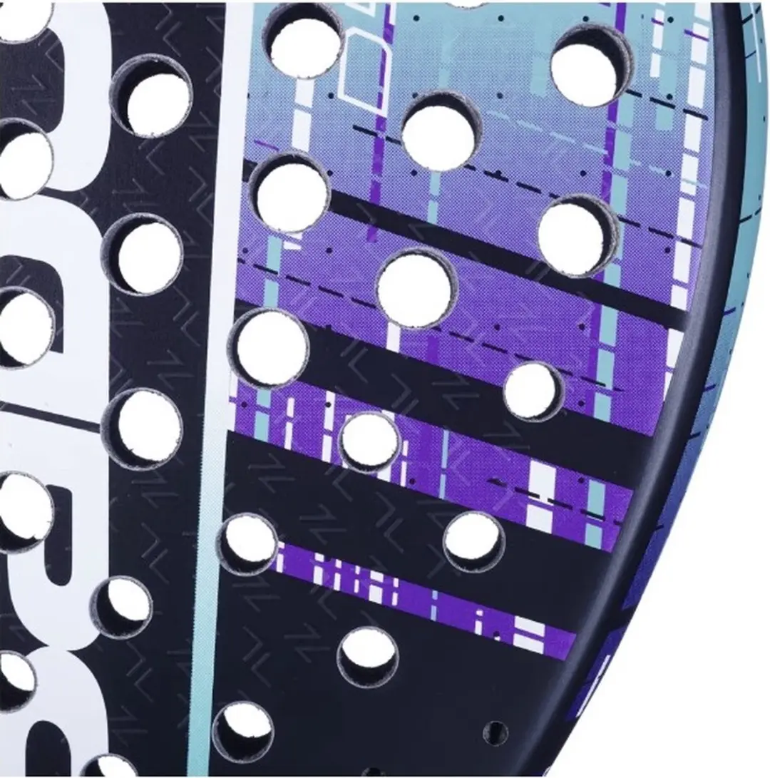 Babolat Dyna Spirit 2023 Padelracket - L0 - Paars/Blauw - afbeelding 2 van 6