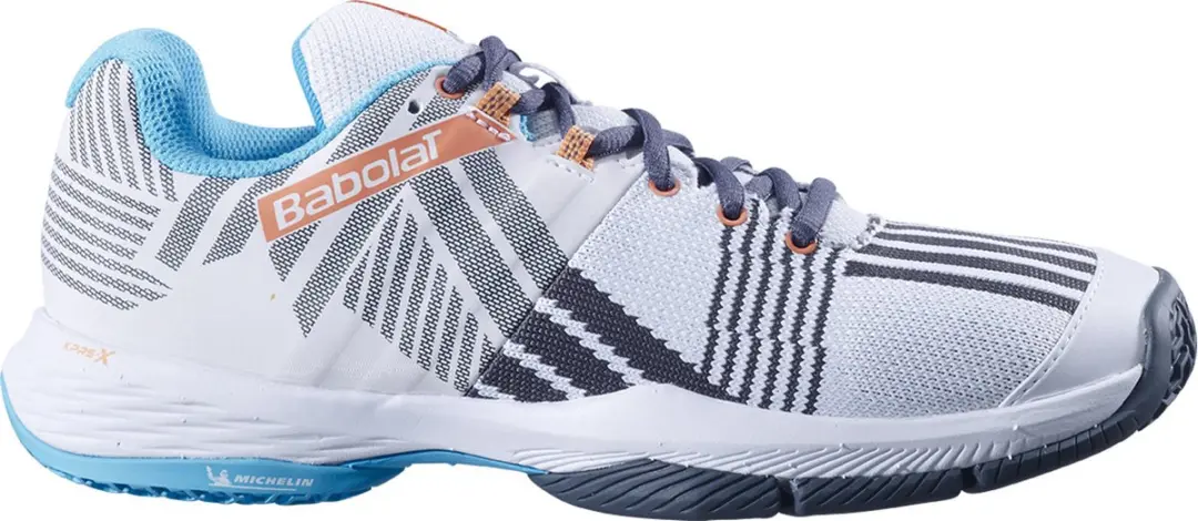 Adult's Padel Trainers Babolat Sensa Lady White