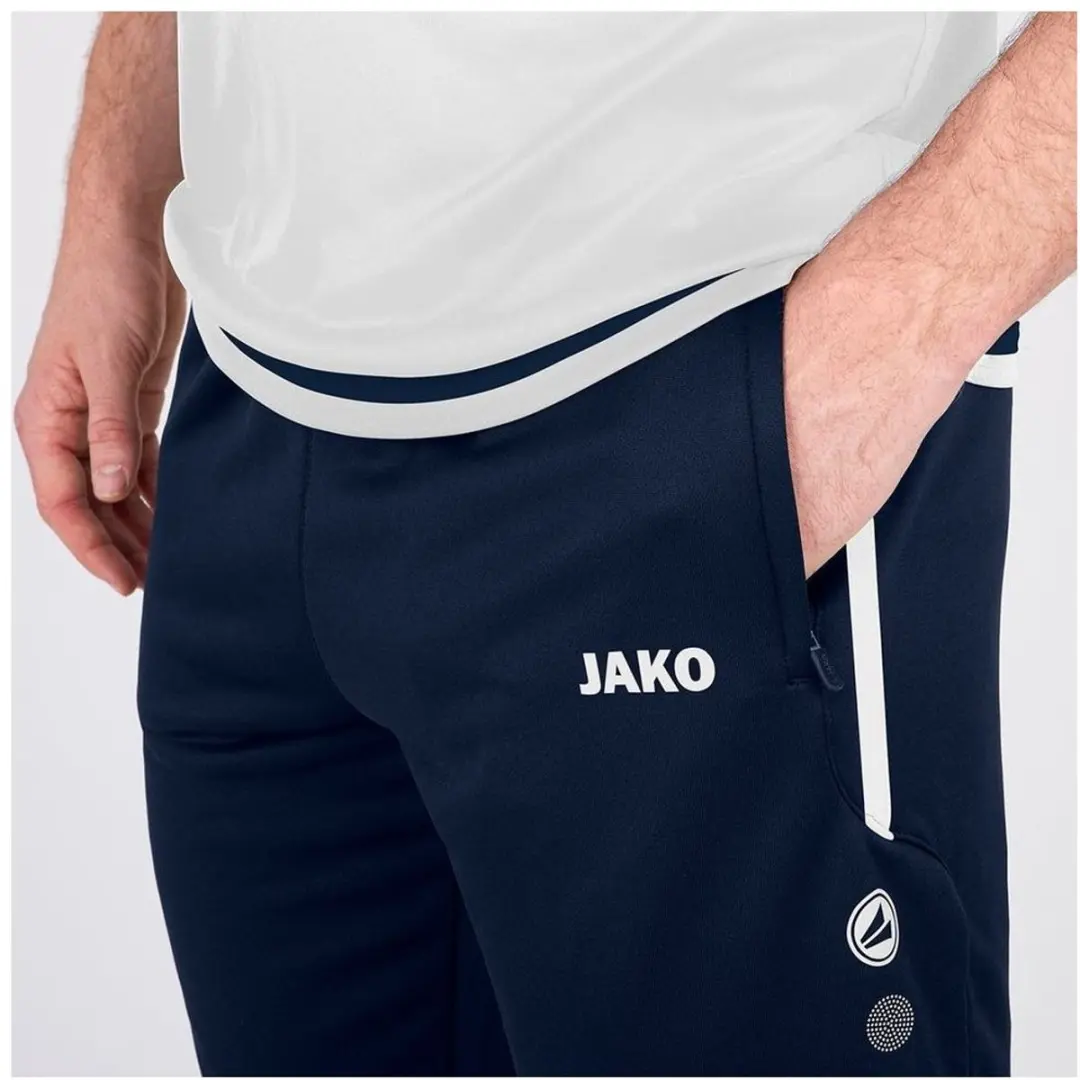JAKO Pref Active Voetbalbroek Heren L - Navy/Wit