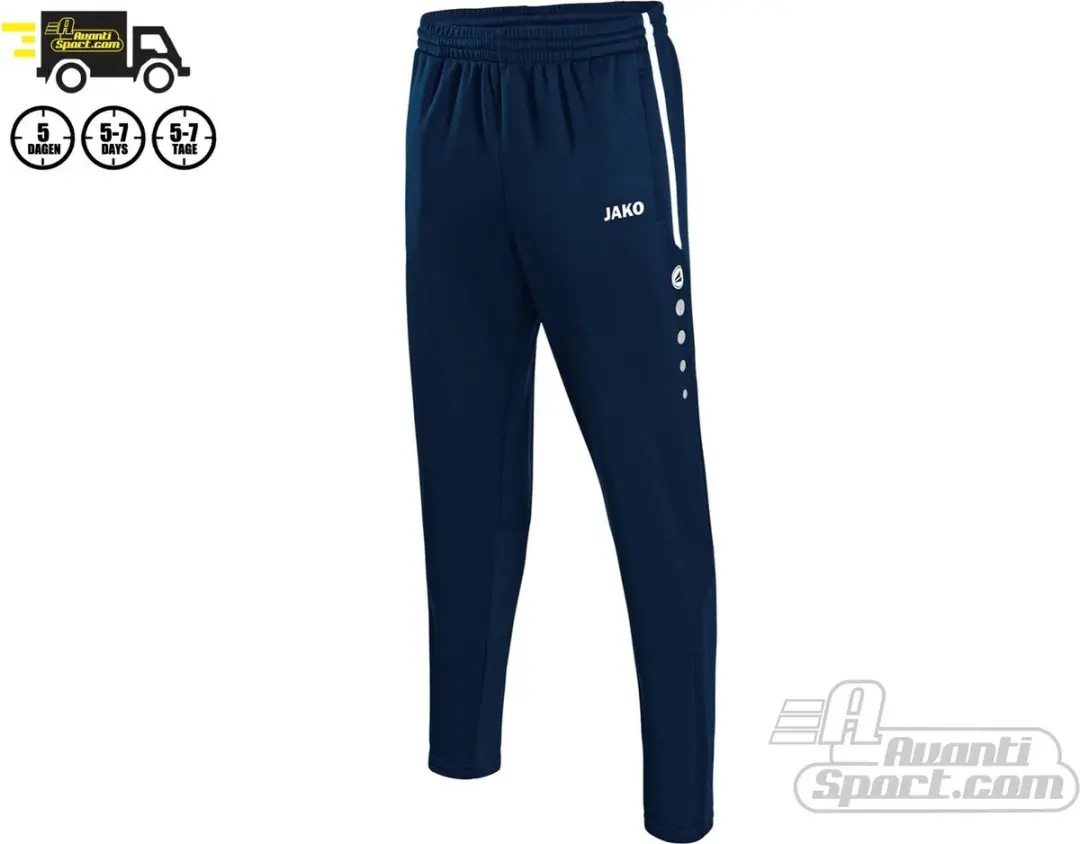JAKO Pref Active Voetbalbroek Heren L - Navy/Wit