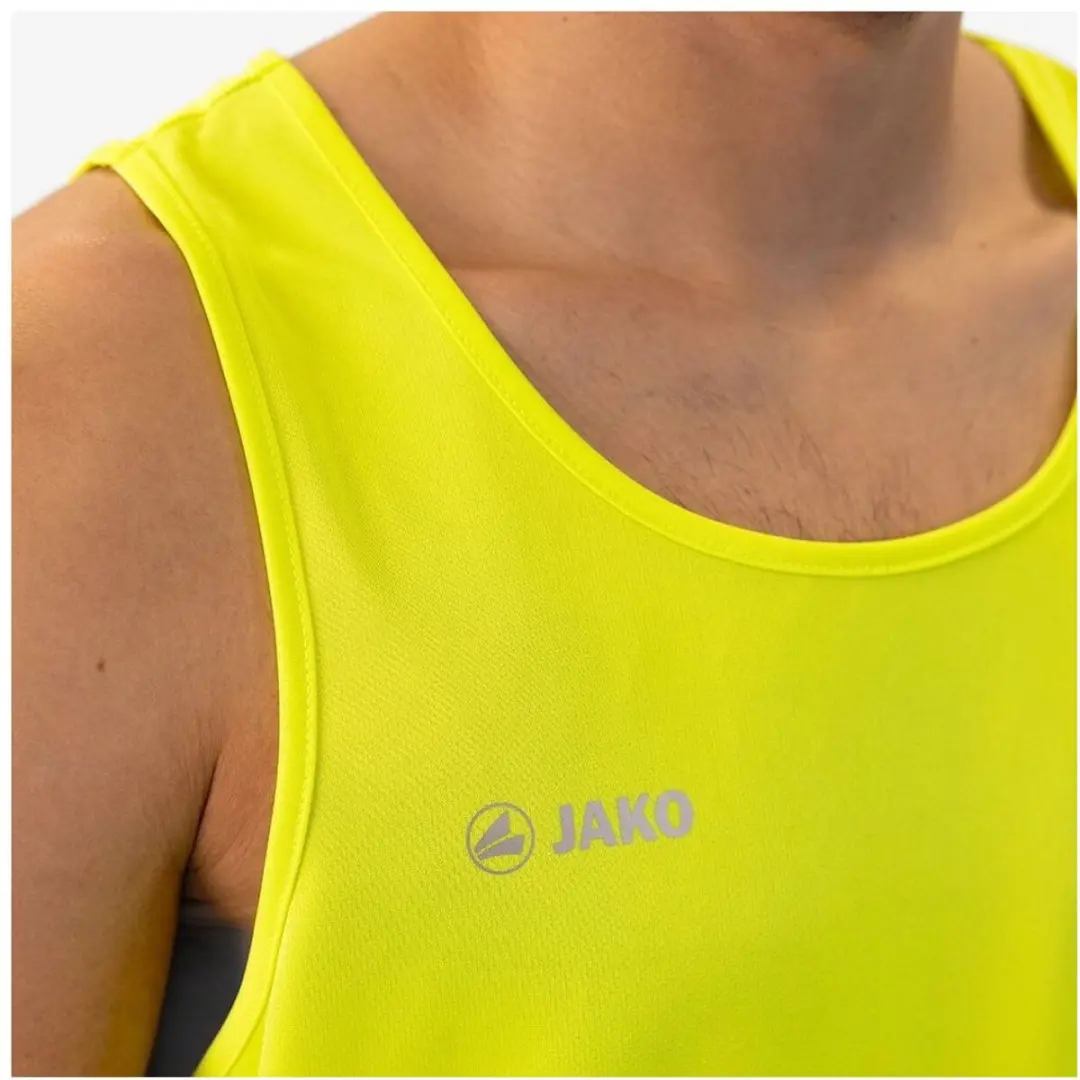 JAKO Run 2.0 Tanktop - Geel - 2XL