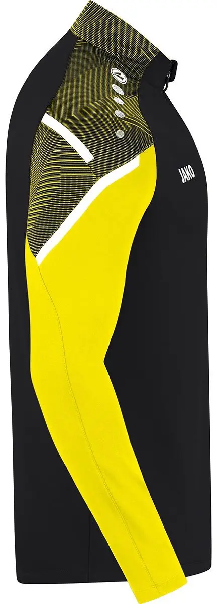 Jako Ziptop Challenge Sportshirt Heren XXL - Zwart-geel