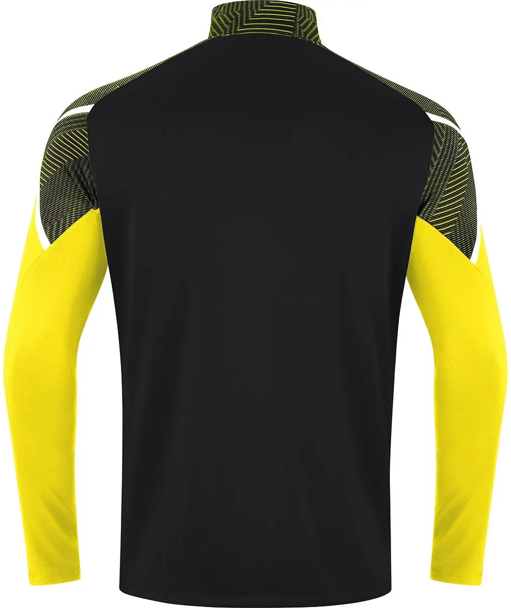 Jako Ziptop Challenge Sportshirt Heren XXL - Zwart-geel
