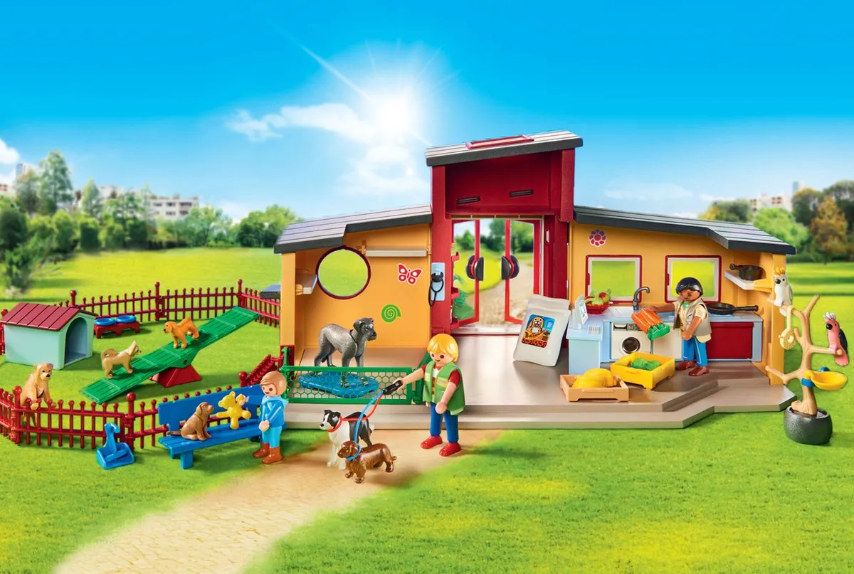 Playmobil My Life Dierenpension 71599 - Multicolor