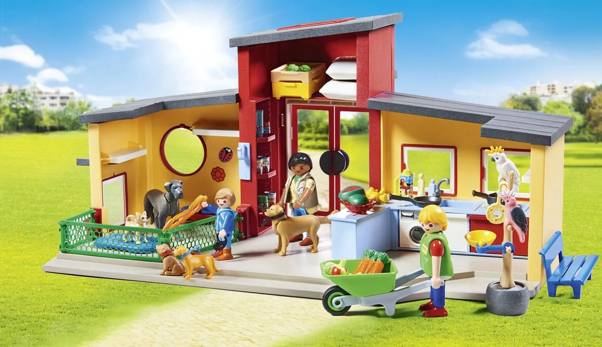 Playmobil My Life Dierenpension 71599 - Multicolor
