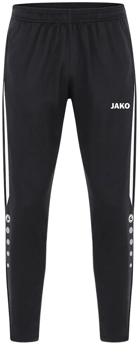 JAKO Power Trainingsbroek Heren XL - Zwart/Wit
