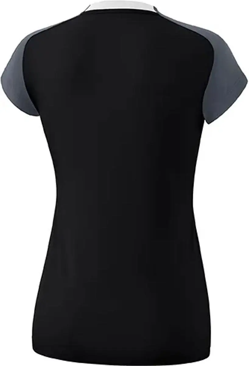 Erima Gandia Tanktop Dames - Zwart/Slate Grey/Wit Maat 48