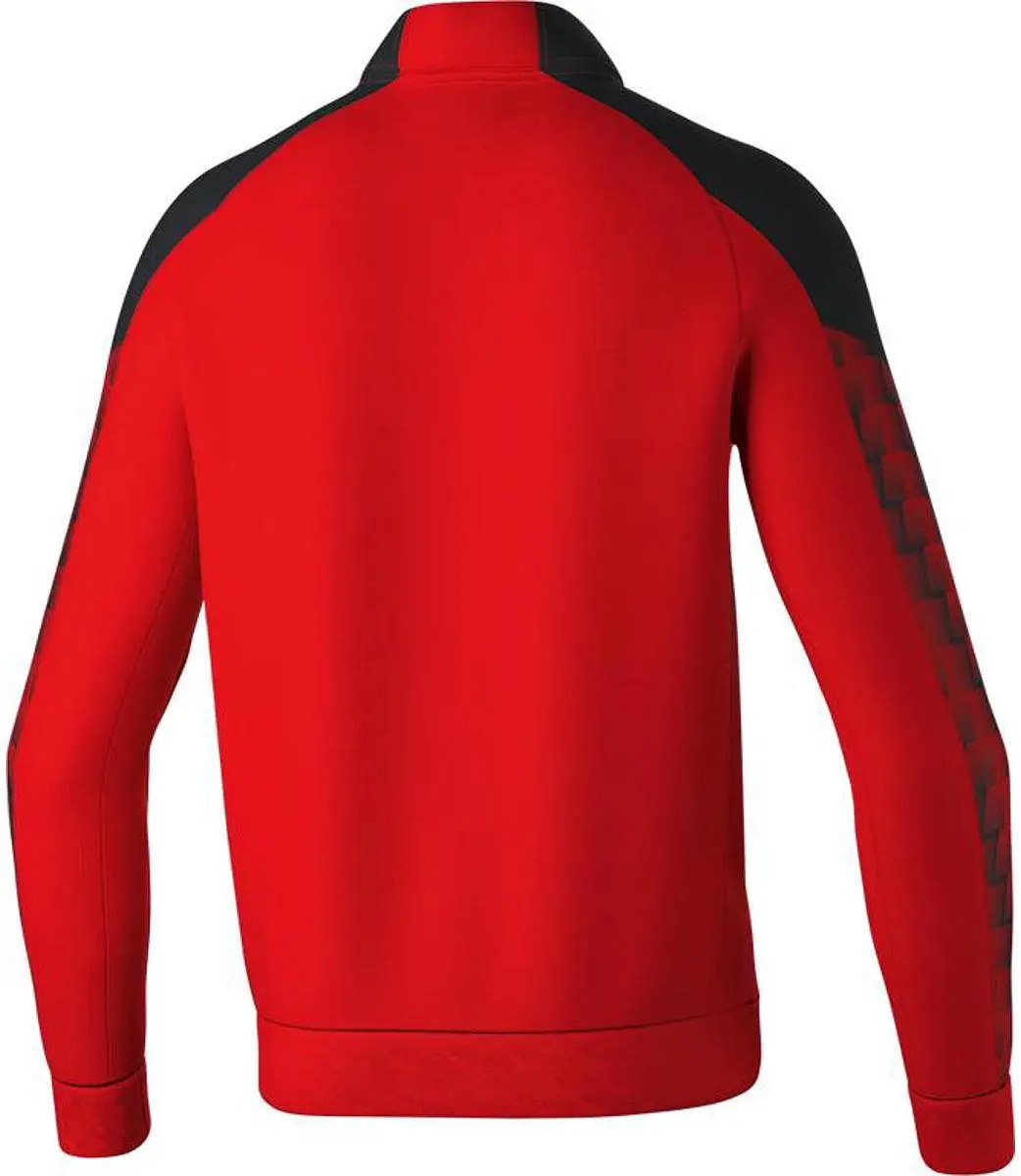 Erima Evo Star Trainingsjack Heren - Rood/zwart 4XL