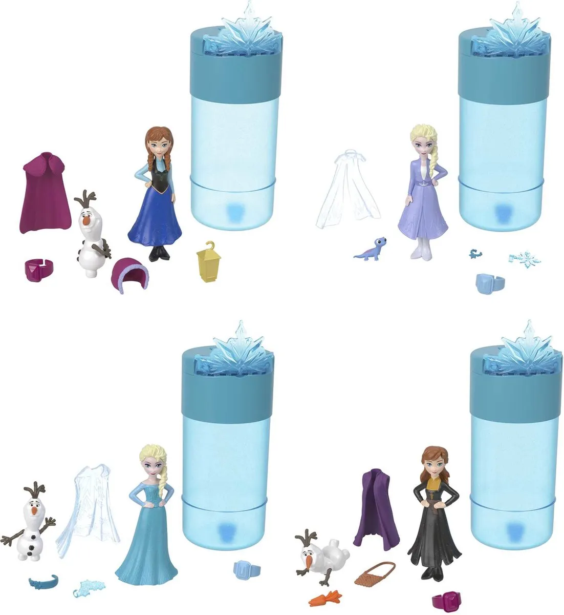 Disney Frozen Snow Color Reveal Minipop - Multicolor
