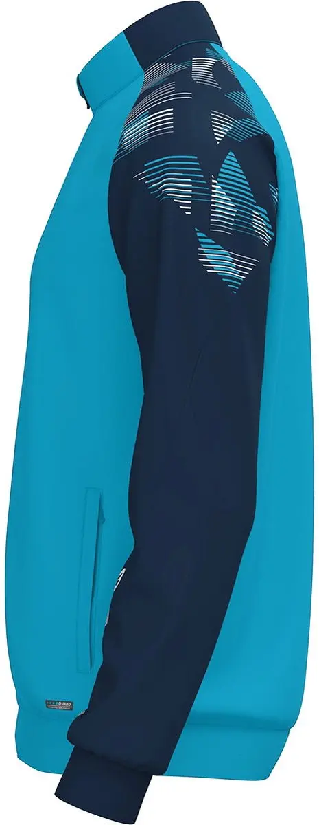 Jako Sonic Polyestervest Kinderen 128 - Aqua/Marine