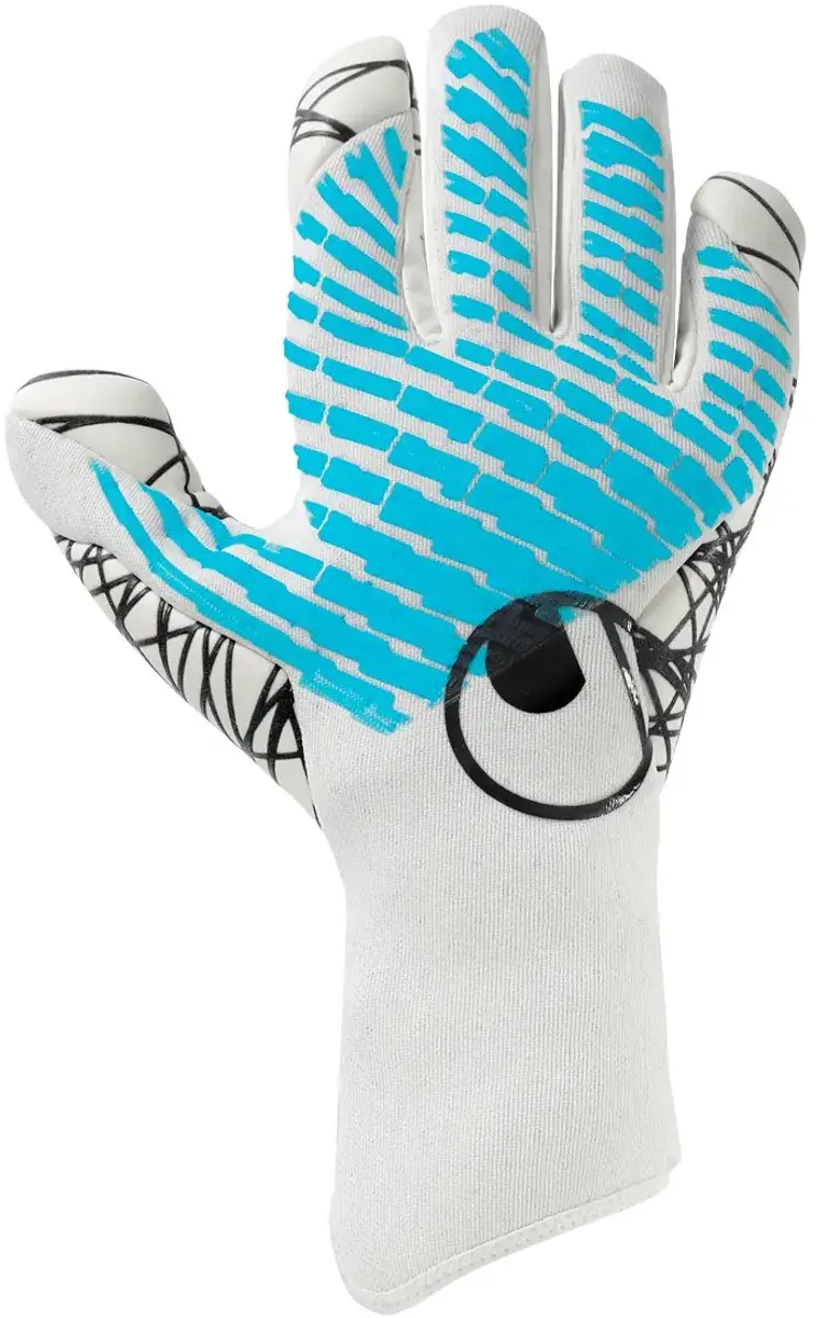 Uhlsport FM Cybertec Ultragrip Keepershandschoenen 7.5 - Blauwwitzwart