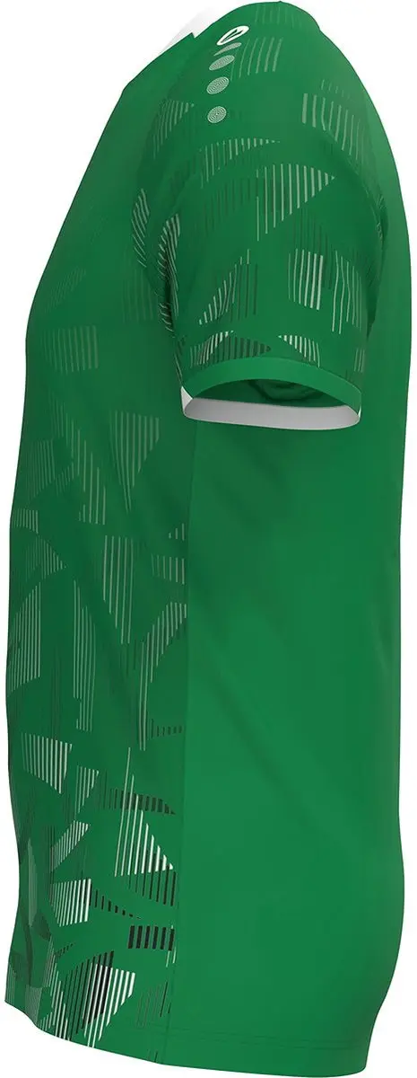 Jako Sonic Shirt Korte Mouw Kinderen 128 - Groen/Zwart/Wit