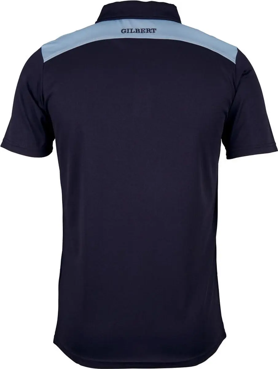 Gilbert Photon Polo Jnr Donker Navy / Sky