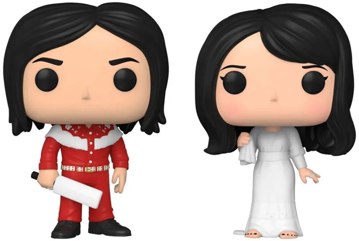 Funko The White Stripes Pop! Rocks 2-Pack - Jack & Meg White - 9cm
