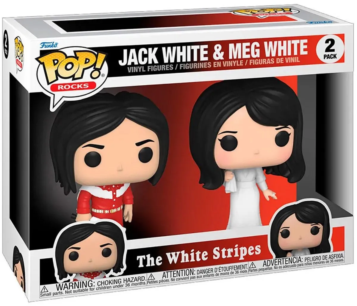 Funko The White Stripes Pop! Rocks 2-Pack