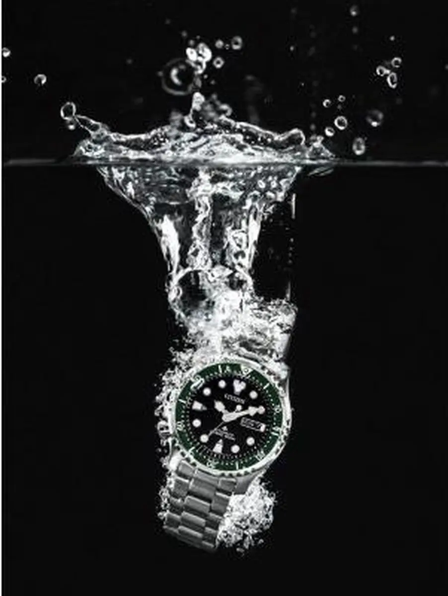 Citizen Promaster Automatic 200m Heren - Groen/Zilver - afbeelding 4 van 6