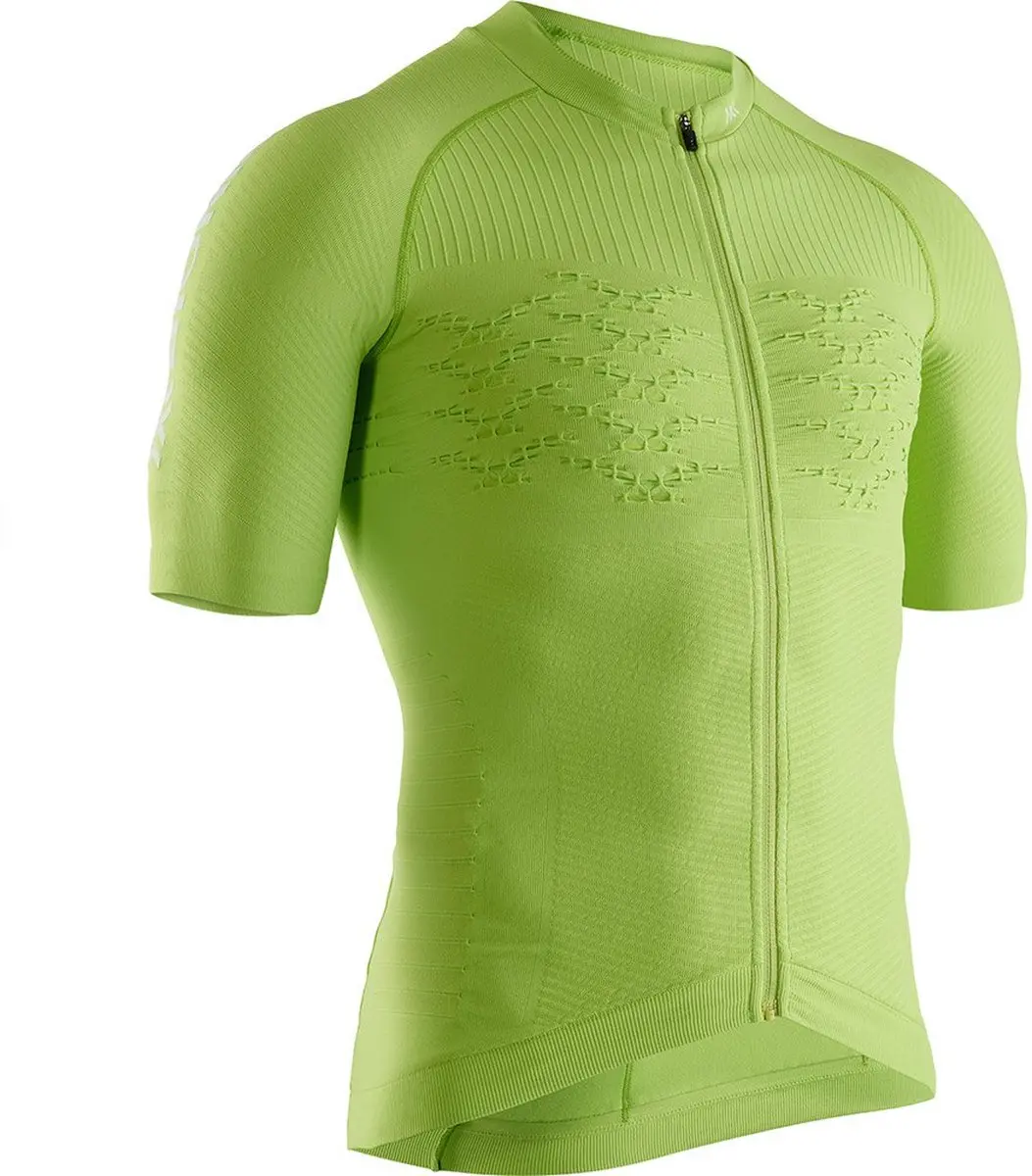 X-bionic Effektor G2 Korte Mouw Wielertrui Groen L Man