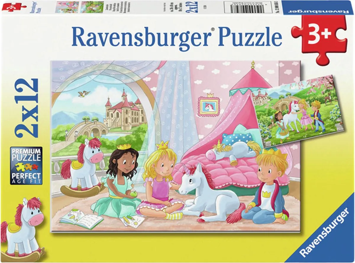 Ravensburger Prince & Princess Puzzels 24 Stuks - 20 Verpakt