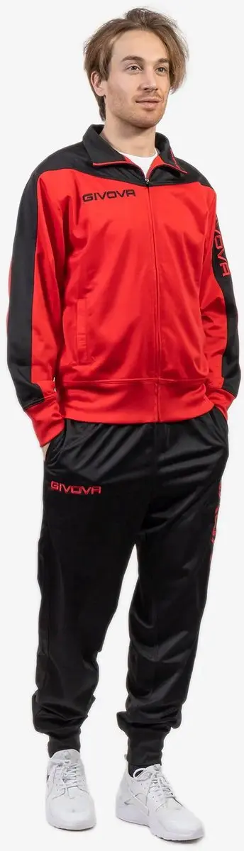 Givova Roma Trainingspak - XL - Rood
