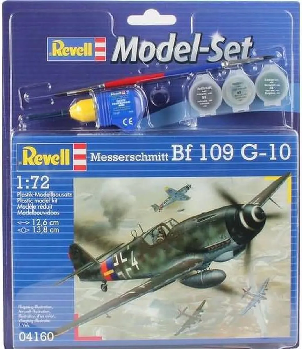 Revell 64160 Messerschmitt Bf 109 Modelbouwpakket 1:72 - Multi