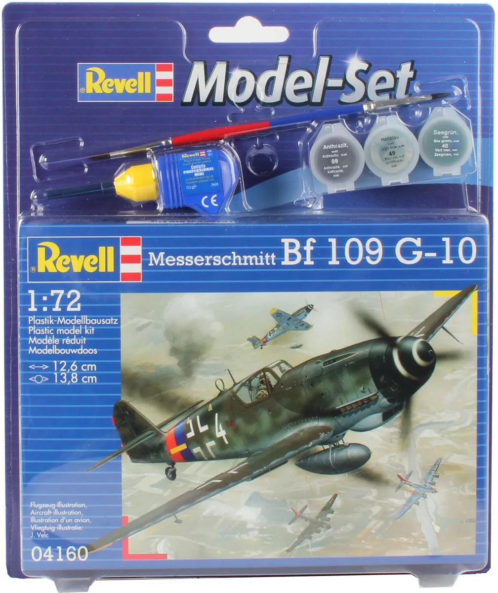 Revell 64160 Messerschmitt Bf 109 Modelbouwpakket 1:72 - Multi