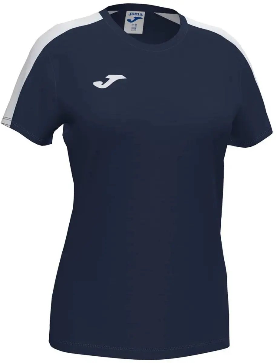 Joma Academy T-shirt 116/122 - Dark Navy/Wit - afbeelding 6 van 6