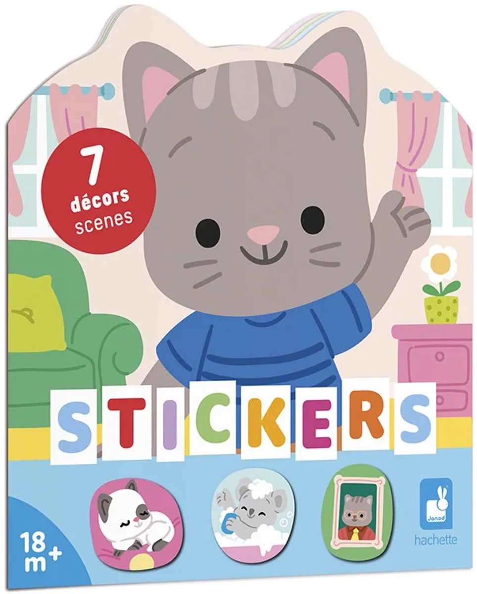 Janod Stickerboek Het Huis