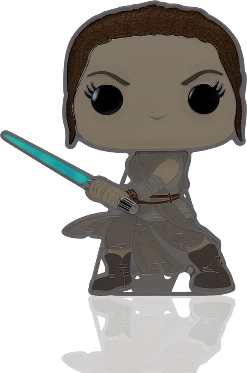 Funko Star Wars Pin POP! Rey 10cm - Multicolours