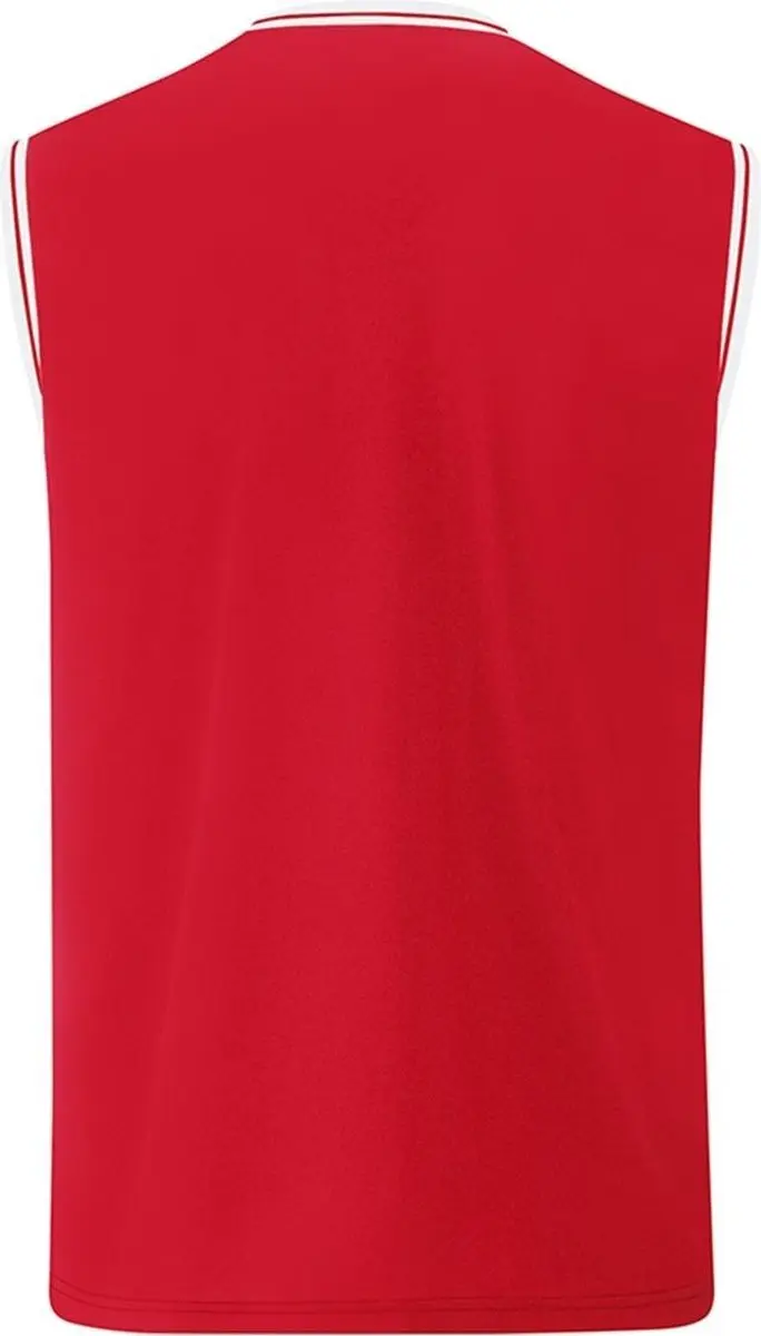 Jako Center 2.0 Basketbalshirt Heren - Wit/Rood S