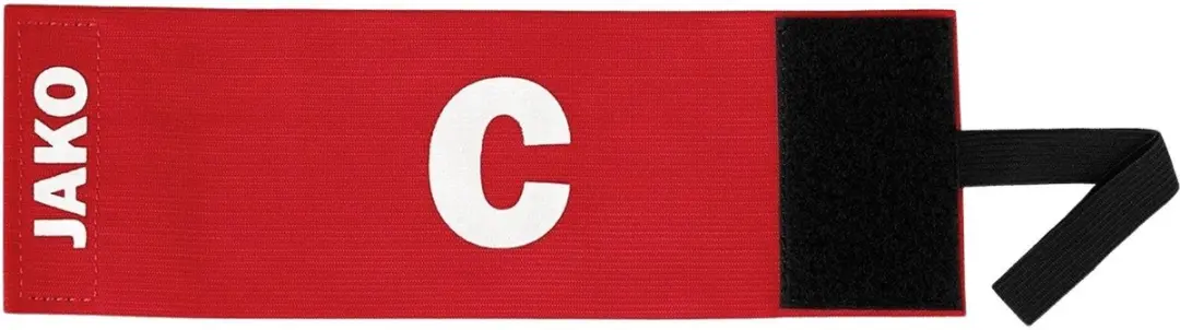 Jako Classico Aanvoerdersband - Junior 28x7,5cm Rood