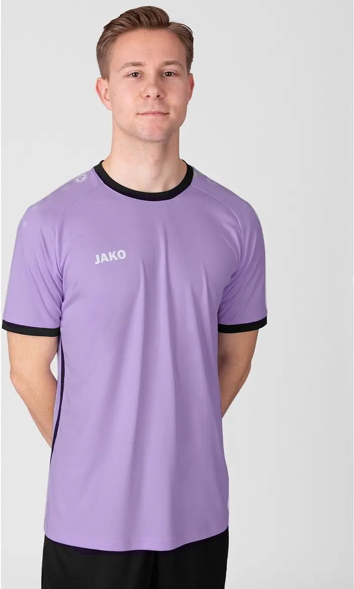 Jako Primera Korte Mouw Shirt Kinderen - 128 - Paars