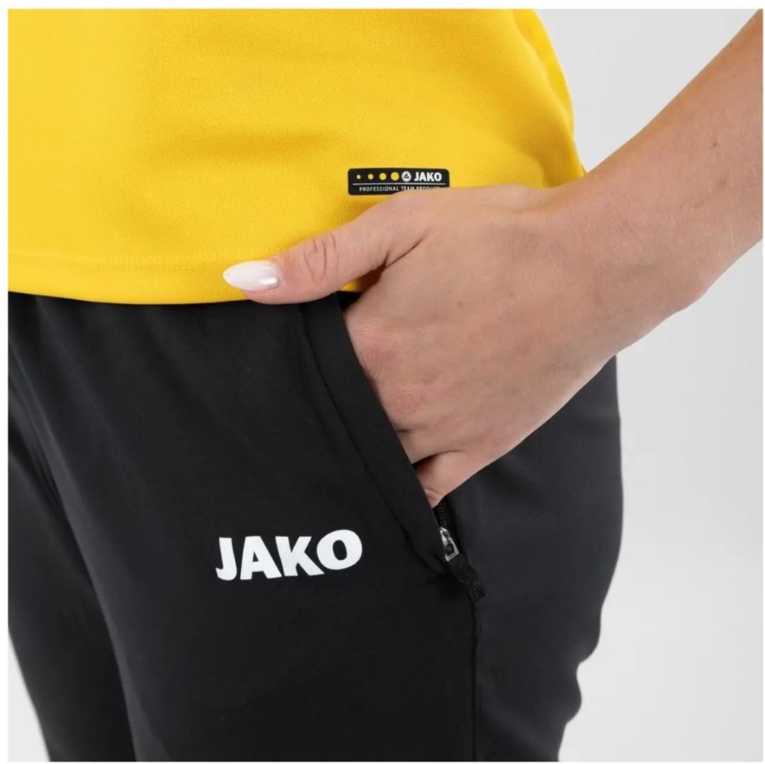 JAKO Team Vrijetijdsbroek Dames 34 - Trainingsbroek Zwart