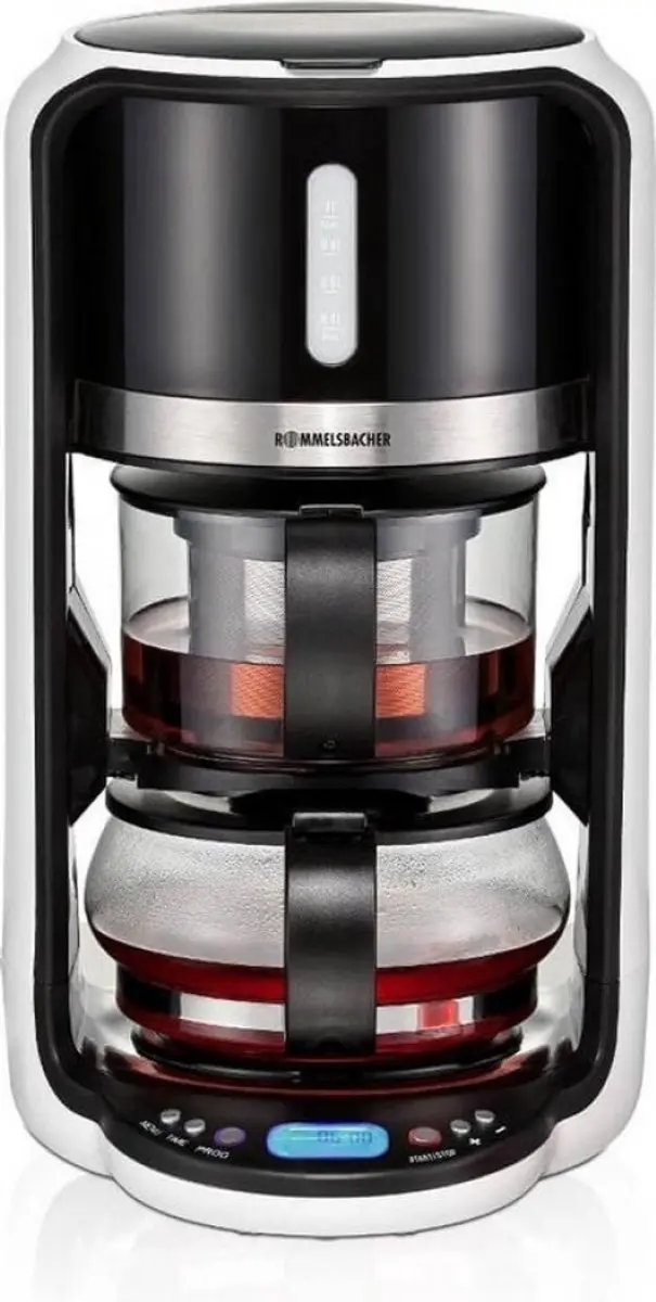 Rommelsbacher TA 1200 Theeautomaat 1200W - 1L - Zwart/Zilver - afbeelding 3 van 6