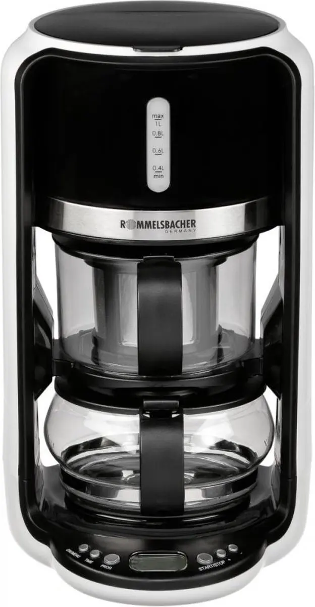 Rommelsbacher TA 1200 Theeautomaat 1200W - 1L - Zwart/Zilver - afbeelding 4 van 6