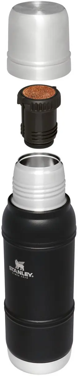 Stanley Artisan Thermal Bottle 1L - Matte Black Pebble - afbeelding 6 van 6