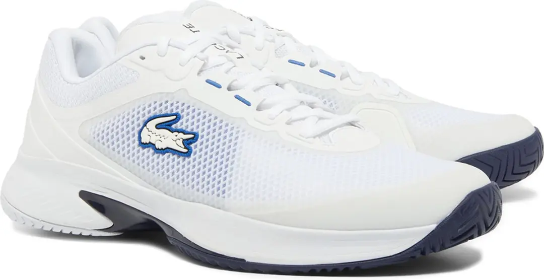 Lacoste Tech Point Tennisschoenen Heren 42 - Wit/Blauw - afbeelding 2 van 6