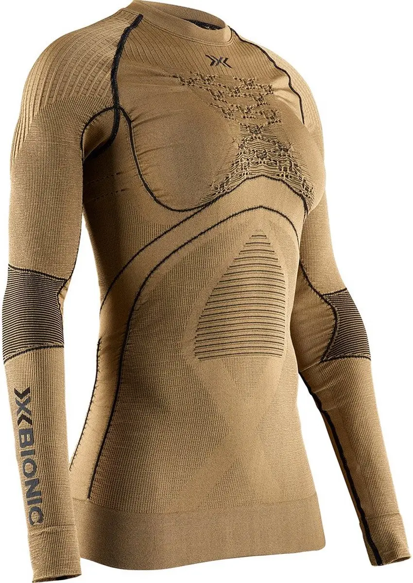 X-Bionic Radiactor 4.0 Basislaag Lange Mouwen - M - Goud/Zwart