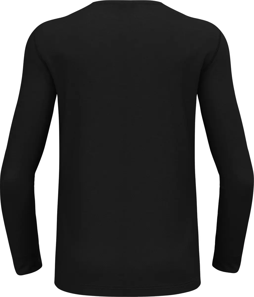 ODLO Natural Merino 200 Thermoshirt - Lange mouwen - Zwart