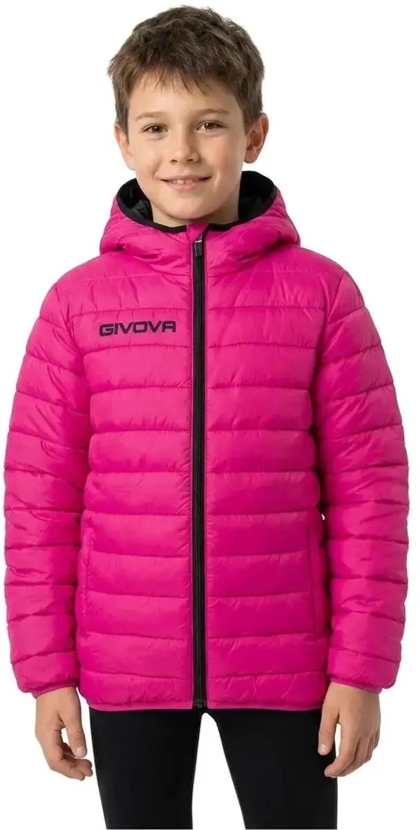 Givova Olanda Jas - Fuxia/Black - 5-6 jaar - afbeelding 2 van 4