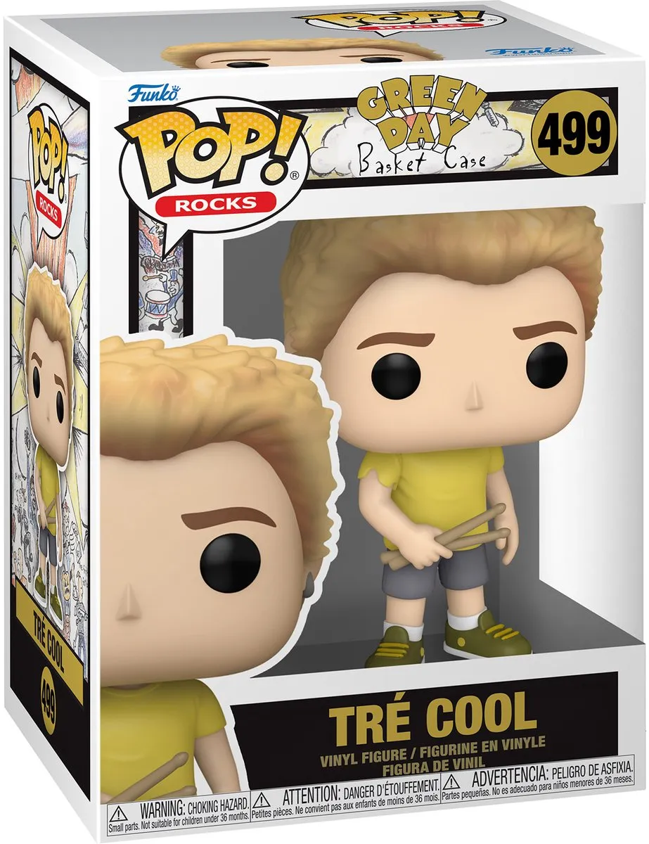 Funko Pop! Green Day Tré Cool #499