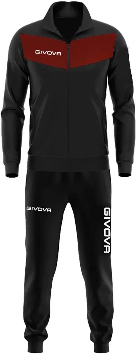 Givova Visa Trainingspak M - Zwart