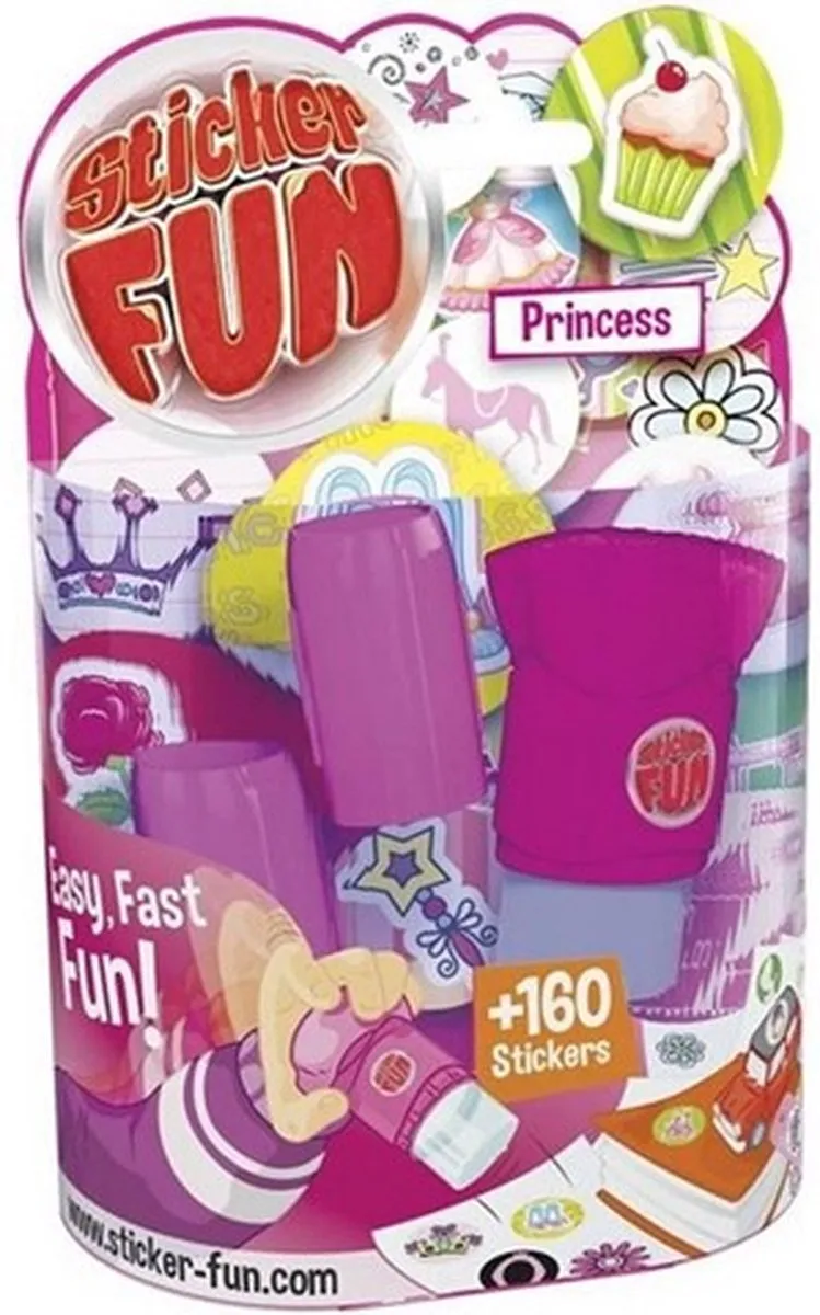 Goliath Sticker Fun Princess - 6 Stuks