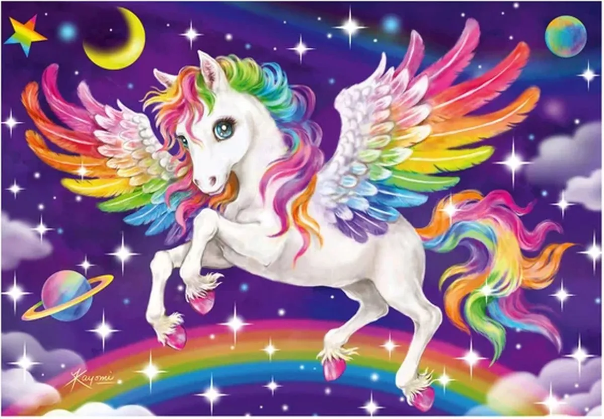 Ravensburger Unicorn and Pegasus Legpuzzel 48 Stuks - Multicolor