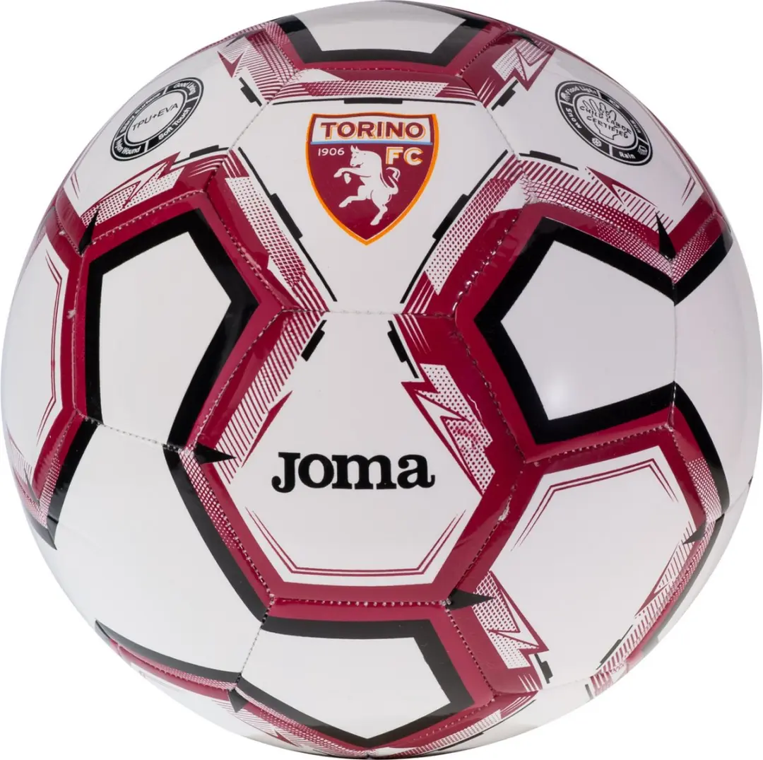 Joma Torino FC Replica Ball, Unisex, Wit, Bal naar voetbal, maat: 5