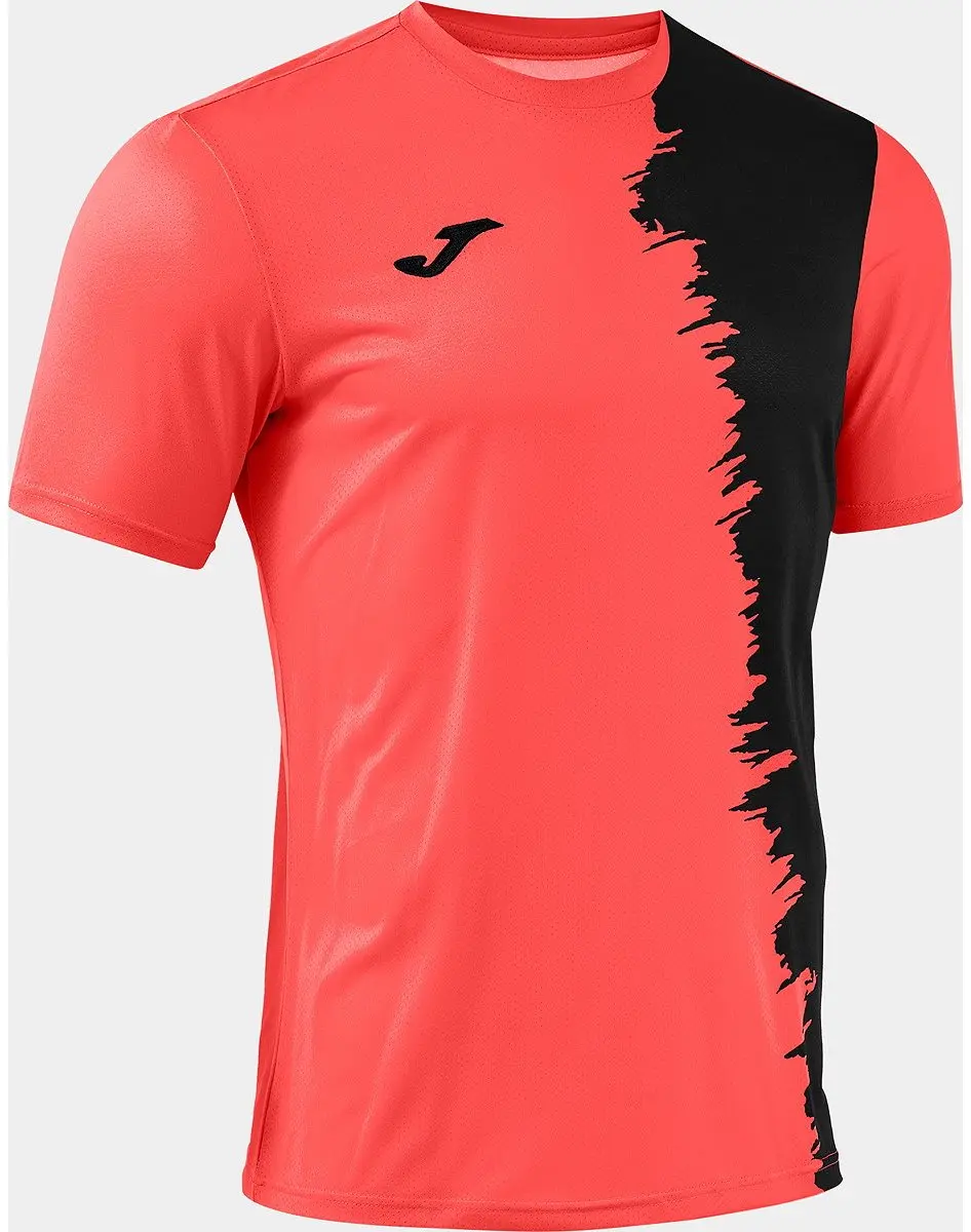 Joma Picasho Shirt Heren - Coral Fluor/Zwart L