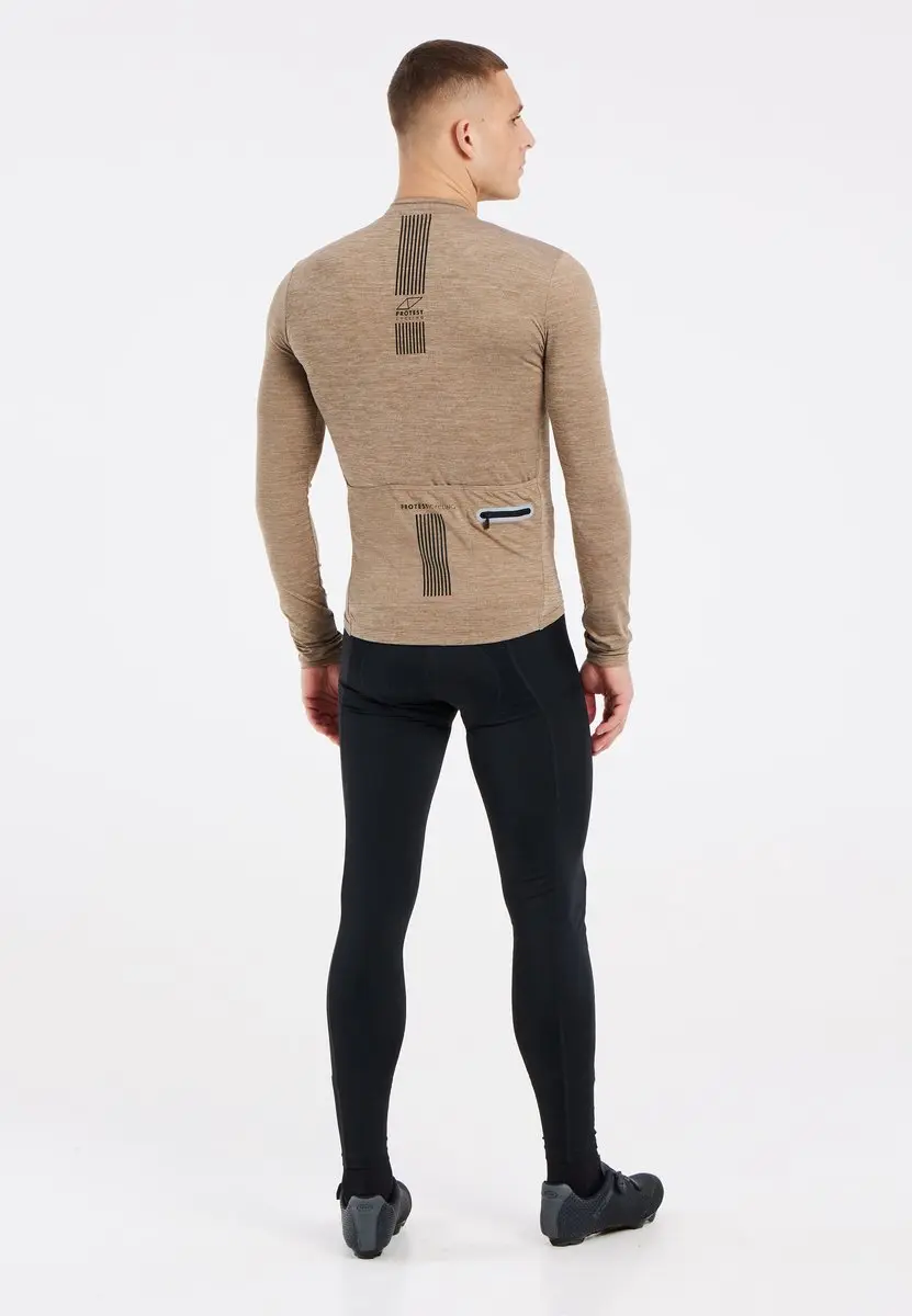 Protest Prtbrasvel Fietsshirt Heren XL - Bruin - afbeelding 5 van 6