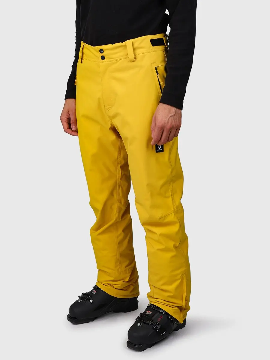 Brunotti Footrail Heren Skibroek Lemon Curry - S